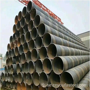 Högstyrka Black Saw Q345Q345Ecarbon Steel Pipe